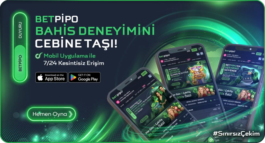 Betpipo Mobil Giriş Bonusu